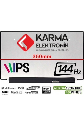 Asus Rog Strix G15 G513Ih-Hn002A19 Uyumlu Lcd Ekran, Panel 144Hz