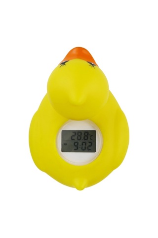 Sones Sn062 Çocuk Banyo Termometresi Su Bebek Banyo Sarı Ördek Su Termometresi Sarı