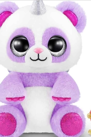 Koni Şapkalı 10 Cm Sevimli Mini Peluş Oyuncak Ve Figür Seti - 1 Adet, 3+ Yaş Bx-313577 001 - Beyaz