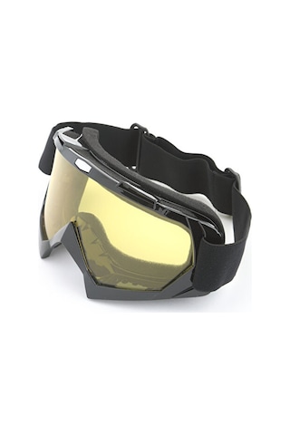 Esrada Kayak Gözlüğü Antifog Ventilli Uv Korumalı Güneş Kar Gözlük Sarıcam Snowboard Glasses Sporu Siyah