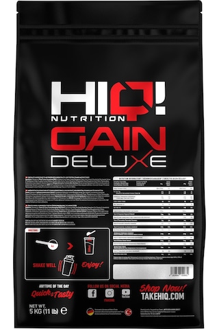 Hıq Gain Deluxe 5 Kg Strawberry Paradıse Flavored