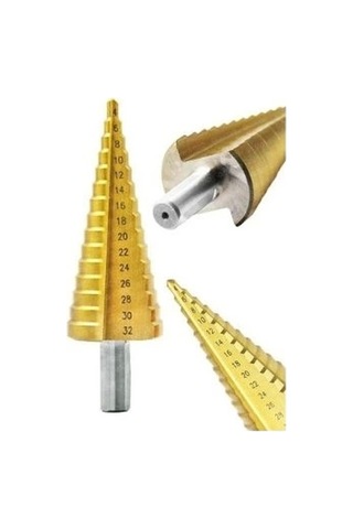 Kademeli Matkap Ucu Sac Delme Panç Seti Renk