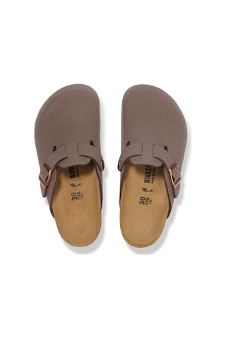Birkenstock Boston Kıds Bf Nu Unisex Terlik Brk1030809 Kahverengi