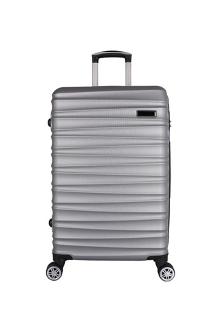 Bagacar Md Gri Abs Tekerlekli Valiz Seti