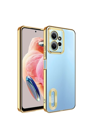 Xiaomi Redmi Note 12 4g Uyumlu Logo Gösteren Kamera Korumalı Renkli Tasarım Kılıf