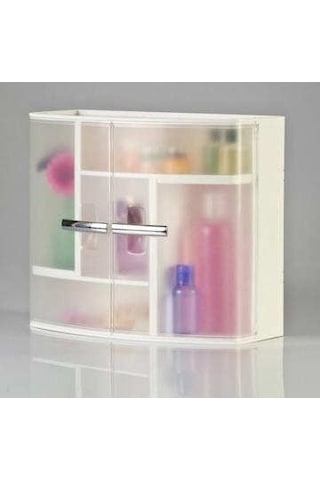 Primanova 094 Lüx Şeffaf Banyo ve Ecza Dolabı