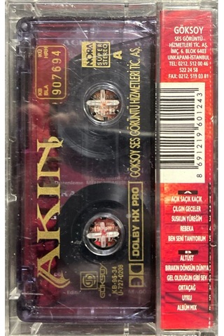 Plak Değildir Kaset Tir Kaset Akın Suskun Yüreğim Kaset