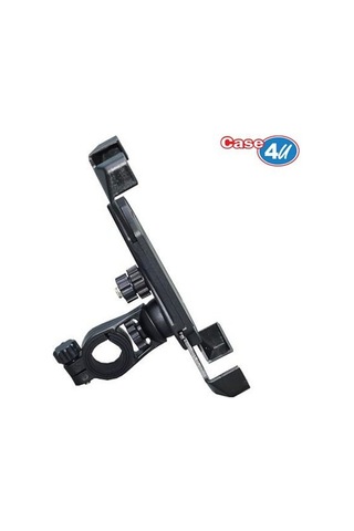 Case 4u Bisiklet Ve Motorsiklet Universal Telefon Tutucu tüm Mod Siyah