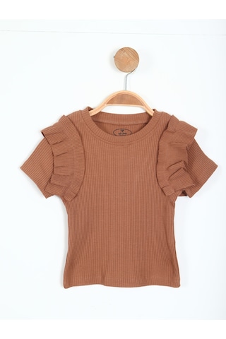Xo Kids Kız Çocuk Kazak 1-5 Yaş 35772 Kahverengi
