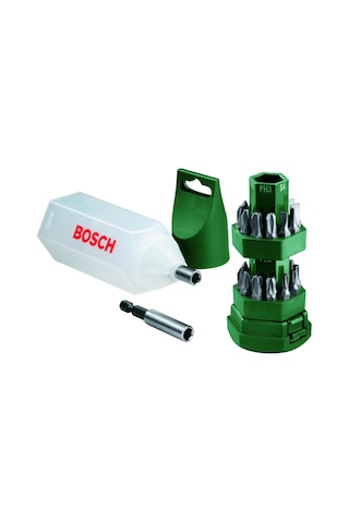 Professional Accessories Vidalama Seti, Yeşil, 25 Adet