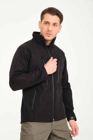 Q&steinbock Arthur Erkek Softshell-29425 Siyah