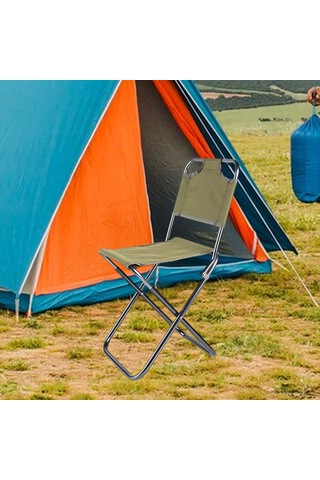 Dolıty Seyahat Sırt Çantası Katlanır Sandalye Yeşil Yeşil Çok Renkli