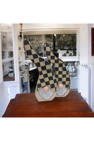 Gnome, Burnuk, Sakallı Kafadar Mackenzie Ahşap Dekor