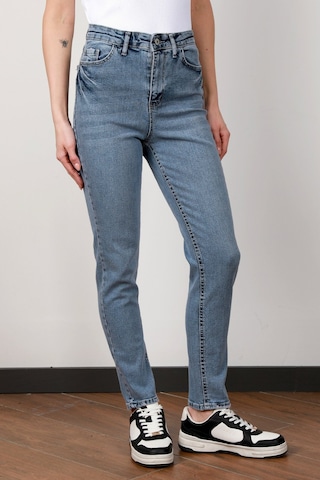 Giysa Kadın Yüksek Bel Skinny Jean Mavi