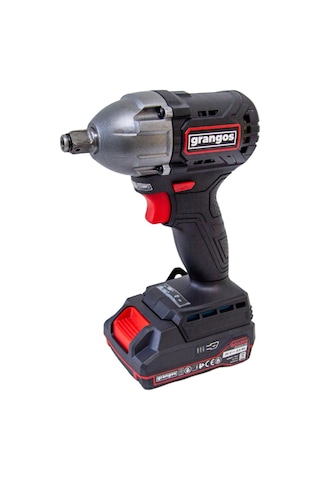 Grangos GCW20-T2 20v 2 Ah Çift Akülü Somun Sıkma Sökme 1/2 360 Nm