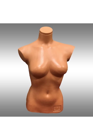 Uzman Grup Raf Sistemleri Plastik Bayan Ten Rengi Tors Manken
