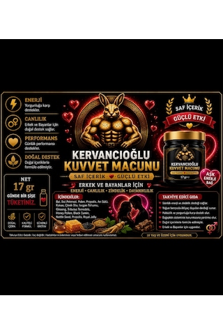 Bitkisel Atom Güç Ve Enerji Macunu & Performans Desteği 10 x 17 G