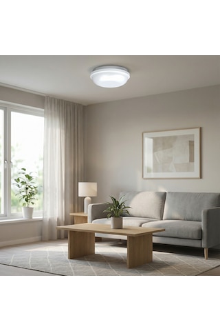 Mutlusan Ledli Armatür Beyaz Işık 16 CM Beyaz