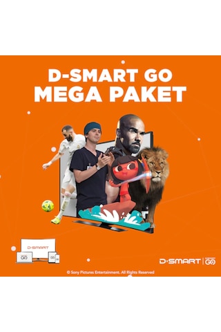 D Smart Go Mega Paket 12 Aylık