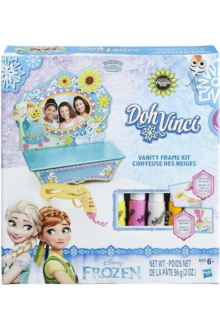 Playdoh Dohvinci Disney Frozen Elsa Anna Sıvı Oyun Hamuru Eğitici