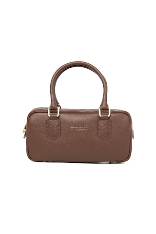 D223 Chocolate Portföy Çantası Kadın Karen Piumelli Milano Bag D223 Chocolate