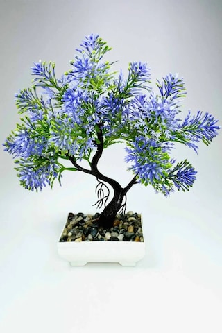 Tedar Kasımpatı Bonsai Yapay Ağaç 25x20 Cm Najmaddin 6411267