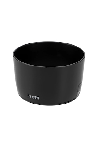 Ayex Et-65ııı Parasoley Canon Ef 85mm/100mm/135mm/70-210mm/100-300mm İle Uyumlu Lens Hood