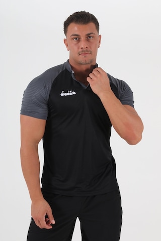 Diadora Premium Kamp T-Shirt Siyah