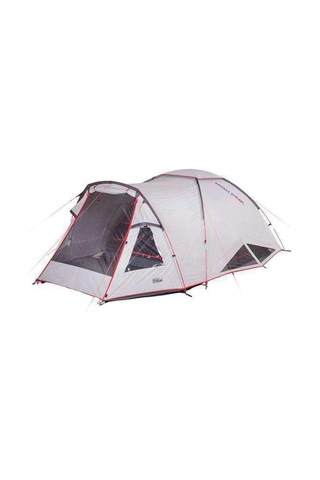 High Peak Alfena 3 Kişilik Kamp Çadırı Beyaz - Kırmızı