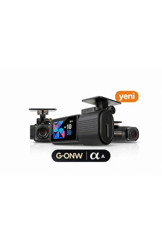 Gnet Gonw3 Alpha 3 Kameralı Fullhd Türkçe Lcd Ekranlı Araç Kamerası