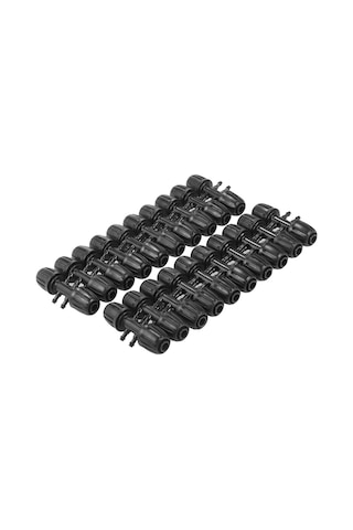 Ximistore9 Kkmoon Damlama Sulama Bağlantısı, 5/8 İnç'ten 1/4 İnç'e 6 Yollu Adaptör, 16mm'den 7mm'ye, 20 Adet