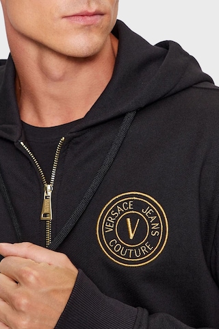 Versace Jeans Couture Versace Ön Fermuarlı Sweat Siyah