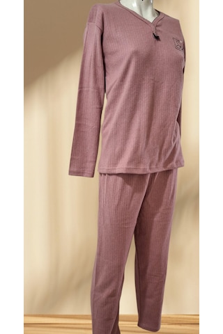 Rüyam Pamuklu Kadın Pijama Takımı Yeşil Gülkurusu