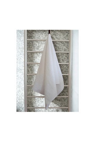 5 Adet 50x90 Cm 250 Gr %100 Pamuk Beyaz El Yüz Ve Baş Havlusu - Otel Hamam Havlusu