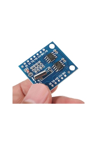 Ds1307 Rtc Iıc Zaman Modül Gerçek Zaman Saat I2c 24c32 Eeprom Saniye Dakika Saat Gün Ay Yıl Tarih