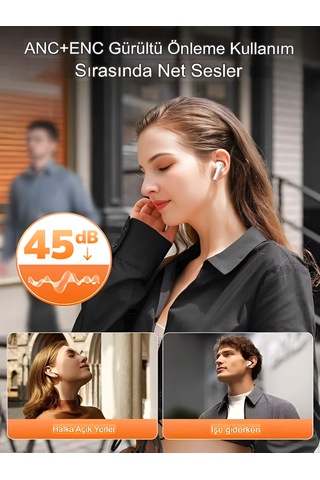 Deanb Modern Buds Bluetooth 5.4 Kulak İçi Kulaklık