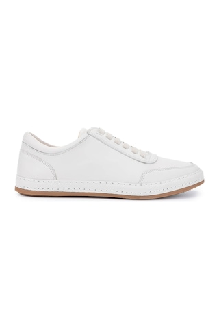 Tamer Tanca Erkek Hakiki Deri Bej Sneakers & Spor Ayakkabı 128 265530 Erk Ayk Y25 Bej Dr Bej