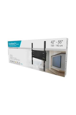 Botech Bs 4255 42 55 İnç 106 140Cm Ekran Düz Askı Aparatı