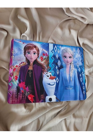 Çocuk Puzzle Ahşap Prenses Elsa 108 Parça Mobilya