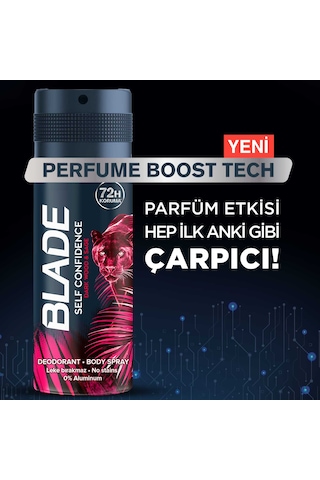 Blade Self Confidence Deodorant 6 x 150 ML