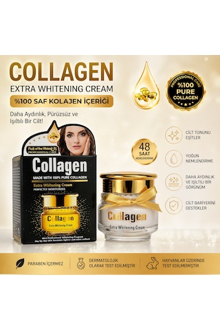 Arenist Collagen Ekstra Nemlendirici ve Aydınlatıcı Yüz Kremi 50 ML