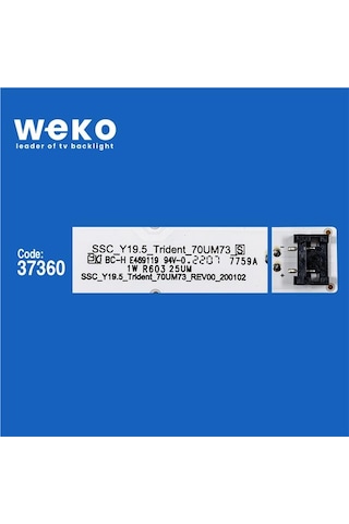 Lg 70un71006la 70'' 5 Adet Tv Led Bar Tvnizi Açıp İçindeki Led Barla Birebir Aynısı Olduğunu Görmeden Almayınız. Sonrasında İade Almamaktayız. Çok Renkli