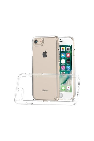 Apple Uyumlu iPhone 7 Kılıf Şeffaf Tam Koruma Sağlayan Premium Tpu Silikon Kapak Ryc/coss Şeffaf