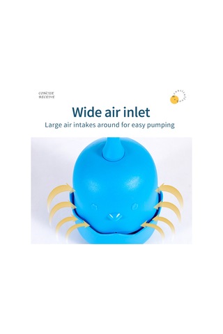 Vkemall Mini Elektrikli Balon Pompa - Sevimli Kuş Desenli, Geniş Havalandırma Girişi, Hızlı Enflasyon, Taşınabilir, Ev Dekoru Ve Parti İçin Uygun