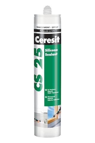 Cerresit Cs225 Şeffaf Silikon 280 Ml