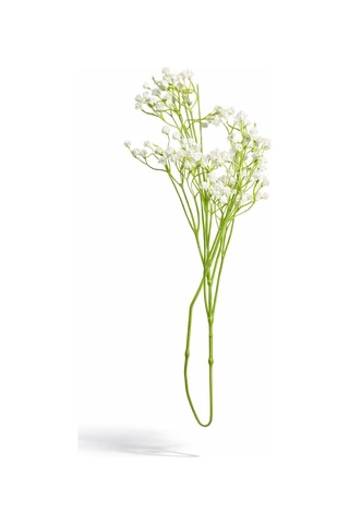 Yapay Gypsophila Çiçeği, Beyaz, 38 Cm, Dekoratif Saksı Ve Vazo Düzenlemeleri İçin, 1 Adet Diğer