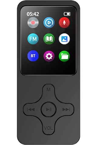 Geeksen 64gb Bluetooth Mp4 Çalar, Fm Radyo Ve Çift Yönlü Ses Aktarım Özellikli Taşınabilir Müzik Çalar