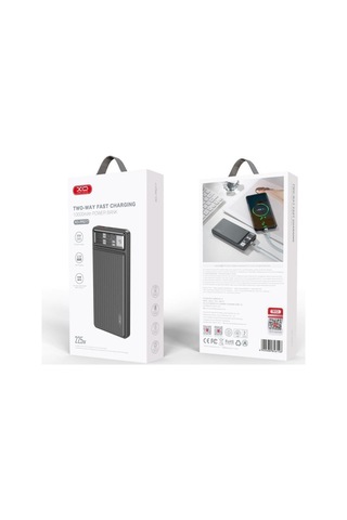 10000mah 22.5w Çift Yönlü Hızlı Şarj Destekli 20w Type-c Pd Ve Usb-a Led Göstergeli Powerbank Beyaz