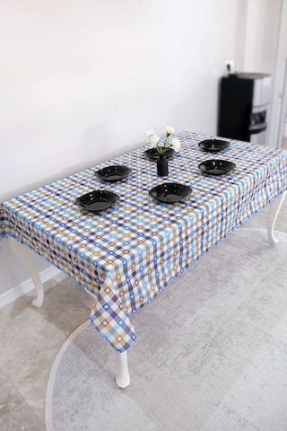 Sufre Sıvı Geçirmez Masa Örtüsü Sofra Bezi Sofra Örtüsü Piknik Örtüsü Çiçekli