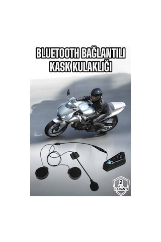 Kask Kulaklığı Motosiklet Intercom Interkom Dinleme Konuşma Özell 29767876